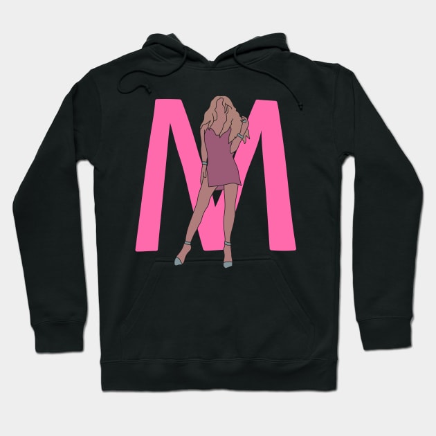 Mariah Carey Caution World Tour M background Hoodie by popmoments